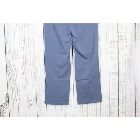 LL Bean Perfect Fit Pants Straight Leg Blue Size M Pet - Picture 6 of 8